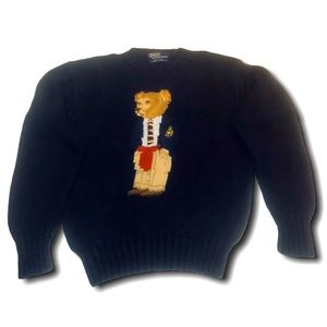 Vintage 90’s era Polo RL Bear Sweater from 1993